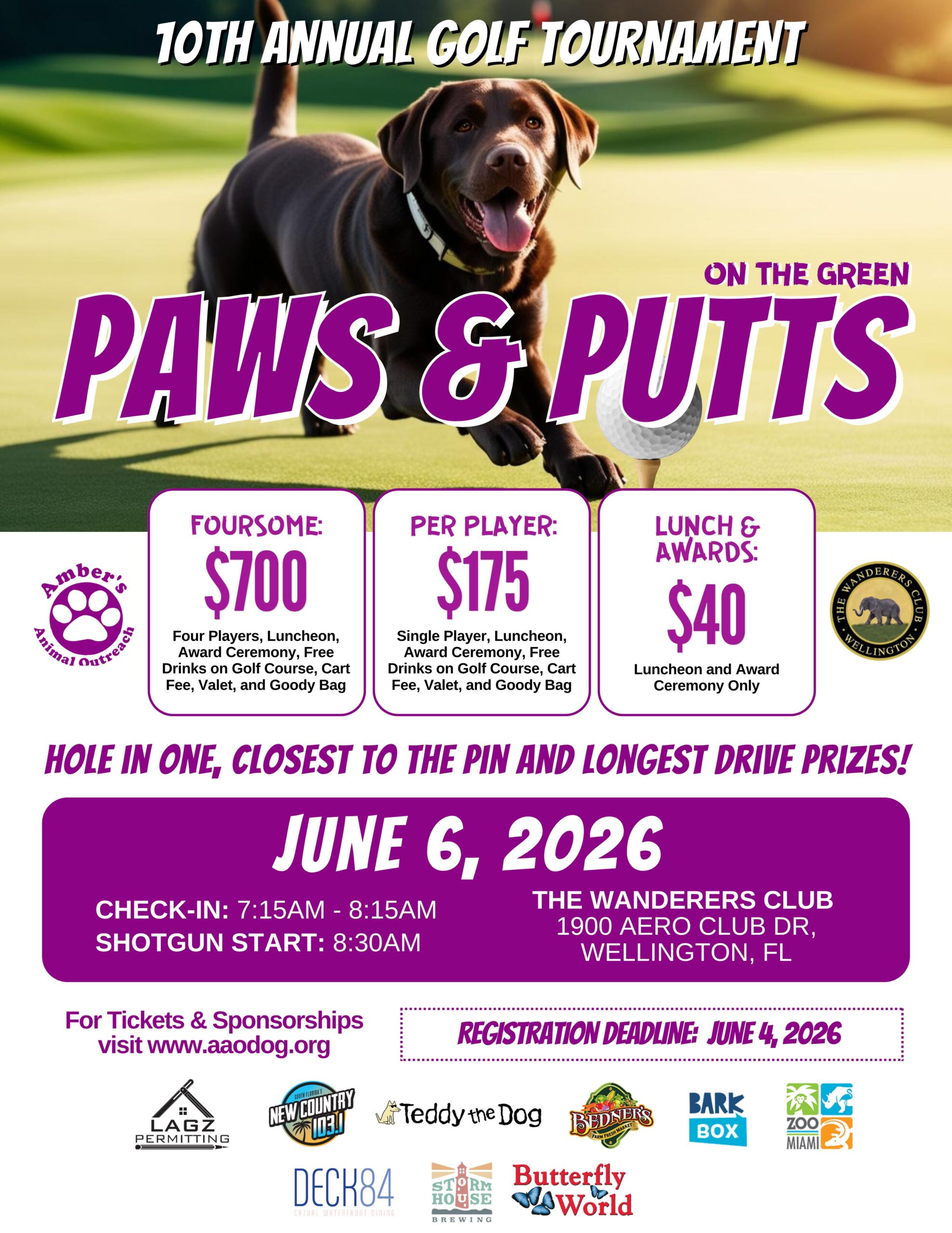 AAODOG Paws and Putts 2026